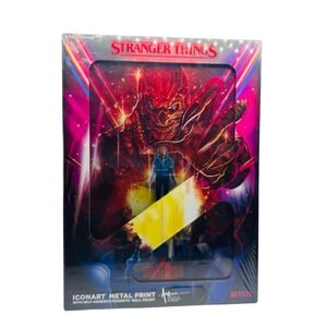Scanavo North America SNVO37443 Stranger Things‎ ICONART Metal Print